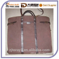 High quality foldable leather fabric garment bag